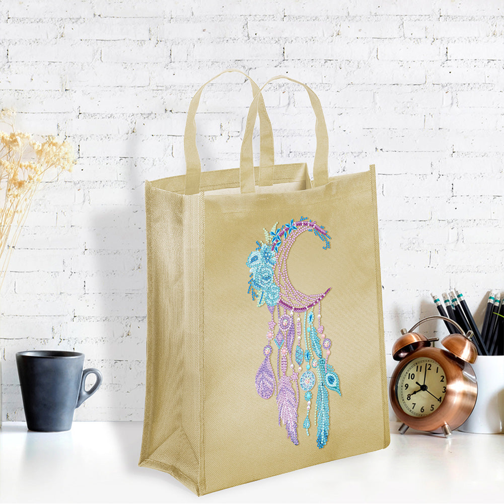 DIY Diamond Painting Oxford Handbag Eco-friendly Storage Bags Grocery Totes