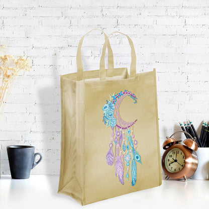 DIY Diamond Painting Oxford Handbag Eco-friendly Storage Bags Grocery Totes