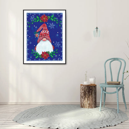 Red Gnome - Full Round Drill Diamond Painting 30*40CM