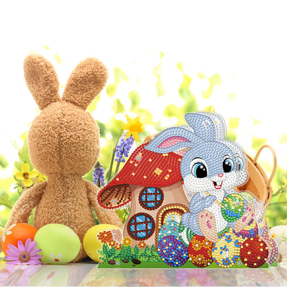 DIY Diamond Painting LED Lamp Special-shaped Crystal Drill Easter Ornament