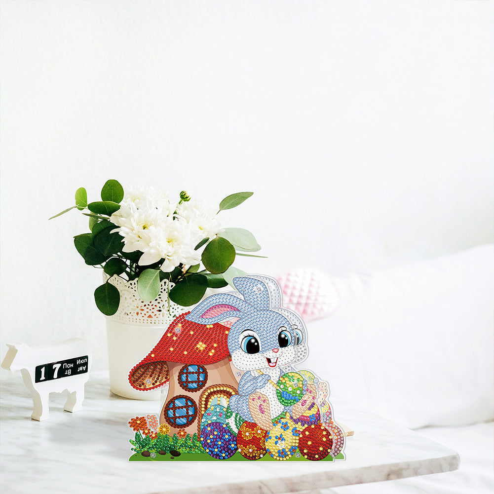 DIY Diamond Painting LED Lamp Special-shaped Crystal Drill Easter Ornament