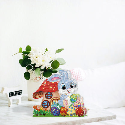 DIY Diamond Painting LED Lamp Special-shaped Crystal Drill Easter Ornament
