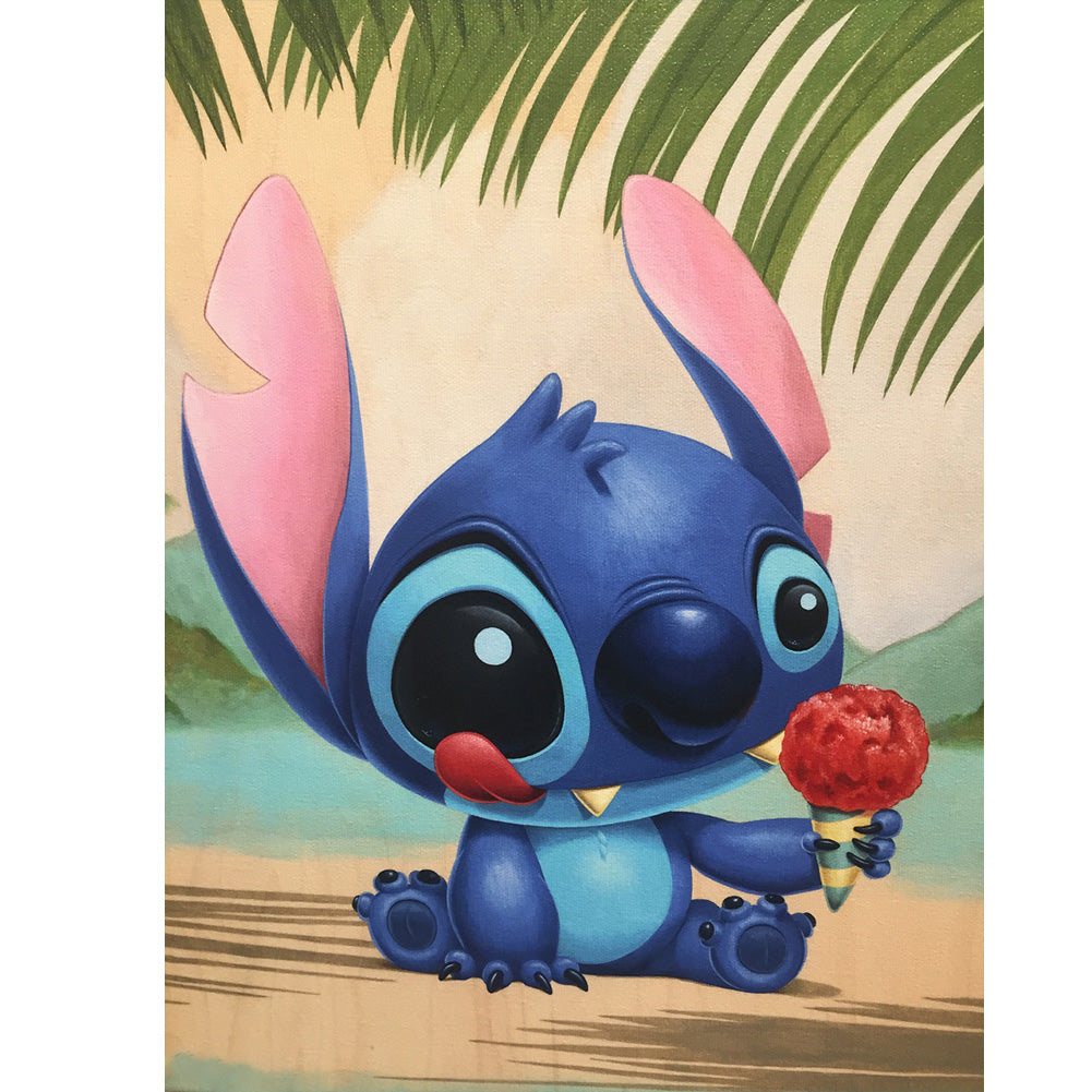Stitch - Full Round Drill Diamond Painting 30*40CM