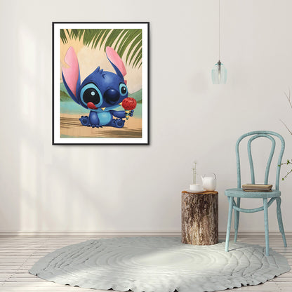 Stitch - Full Round Drill Diamond Painting 30*40CM