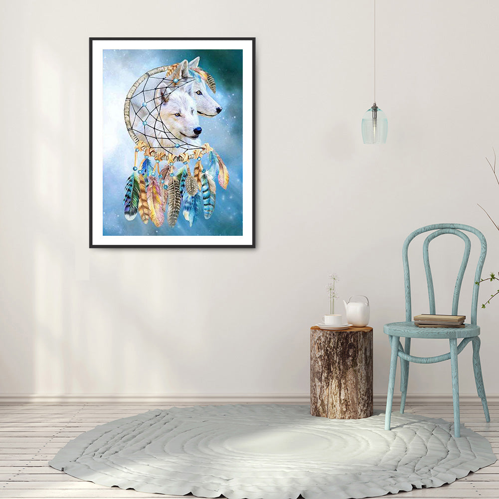 Dream Catcher - Full Round Drill Diamond Painting 30*40CM