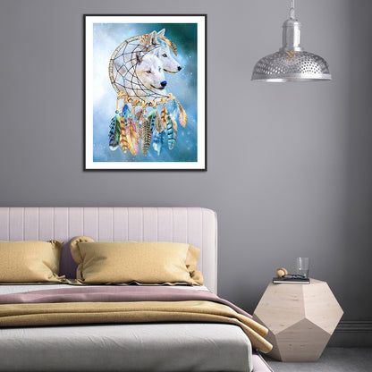 Dream Catcher - Full Round Drill Diamond Painting 30*40CM