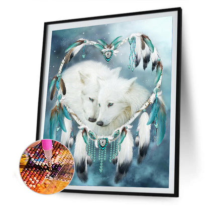 Dream Catcher - Full Round Drill Diamond Painting 30*40CM