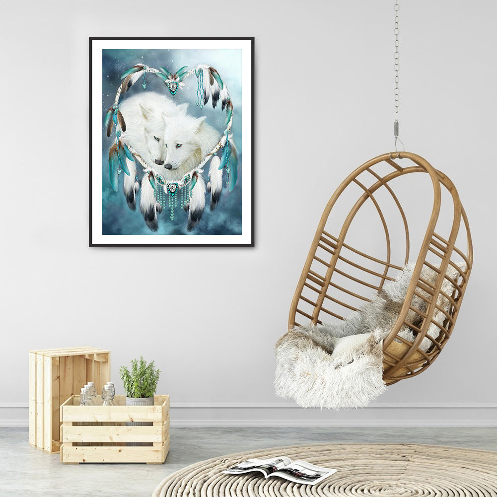 Dream Catcher - Full Round Drill Diamond Painting 30*40CM