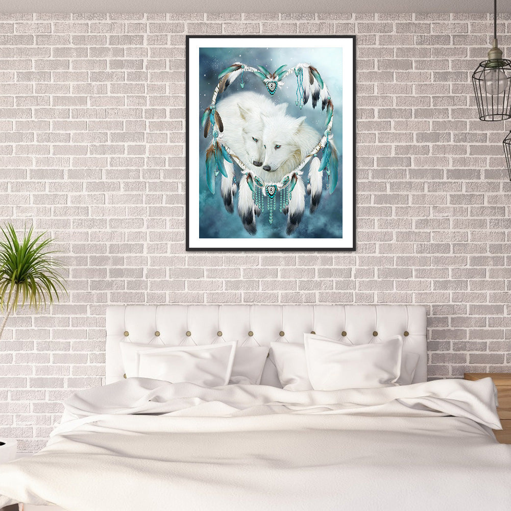 Dream Catcher - Full Round Drill Diamond Painting 30*40CM