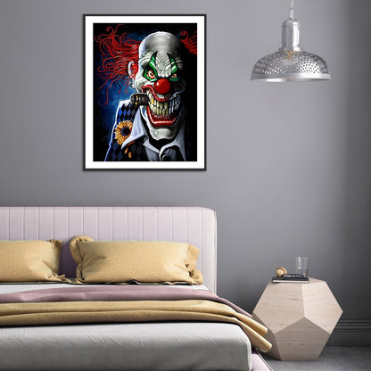 Clown - Full Round Drill Diamond Painting 30*40CM