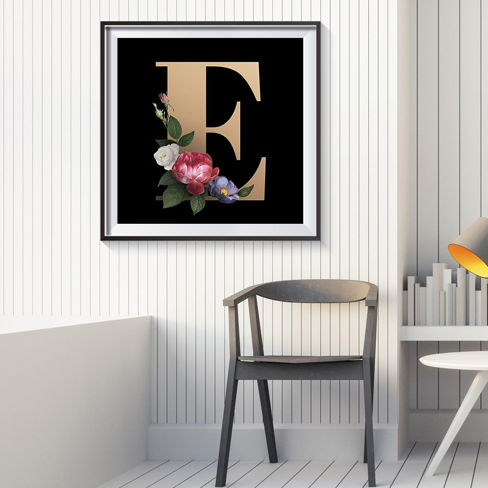 Letter - Full Round Drill Diamond Painting 30*30CM