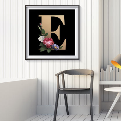 Letter - Full Round Drill Diamond Painting 30*30CM