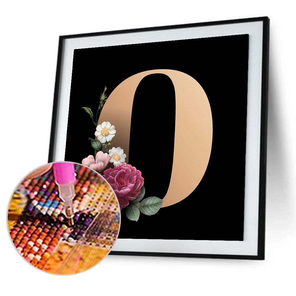 Letter - Full Round Drill Diamond Painting 30*30CM