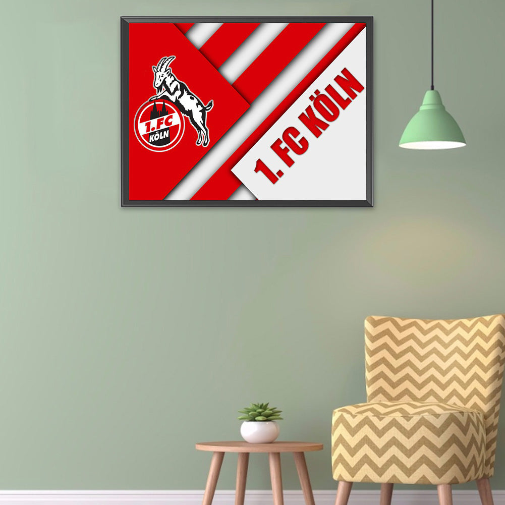 Team Badge - Full Round Drill Diamond Painting 40*30CM