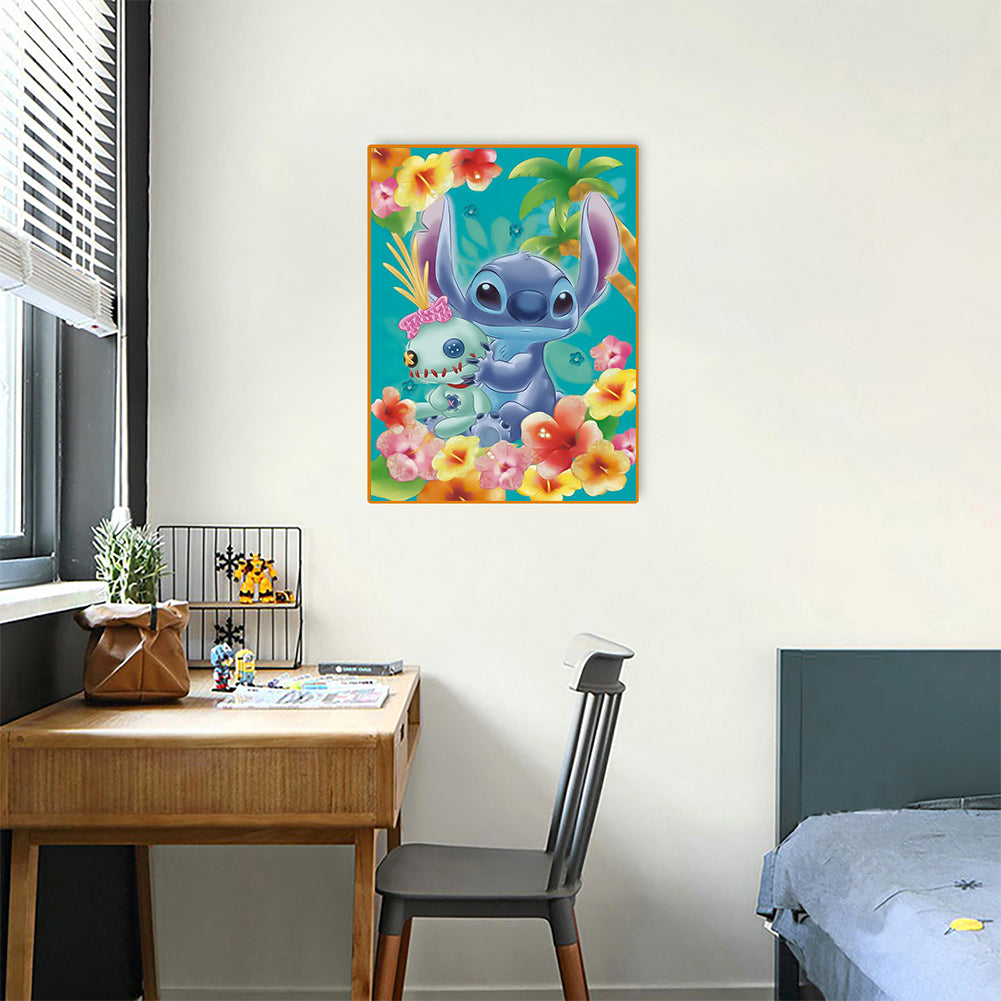Stitch - Full Round Drill Diamond Painting 30*40CM