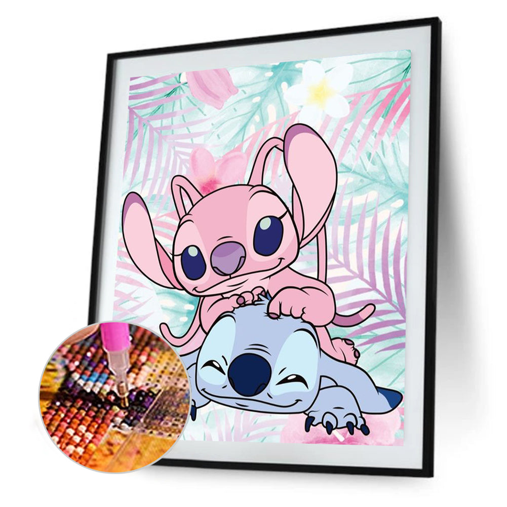 Stitch - Full Round Drill Diamond Painting 30*40CM