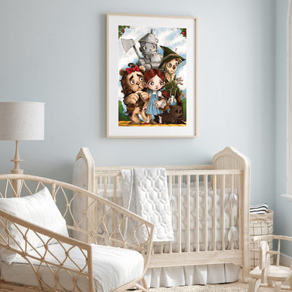 Fairy Tale - Full Round Drill Diamond Painting 30*45CM