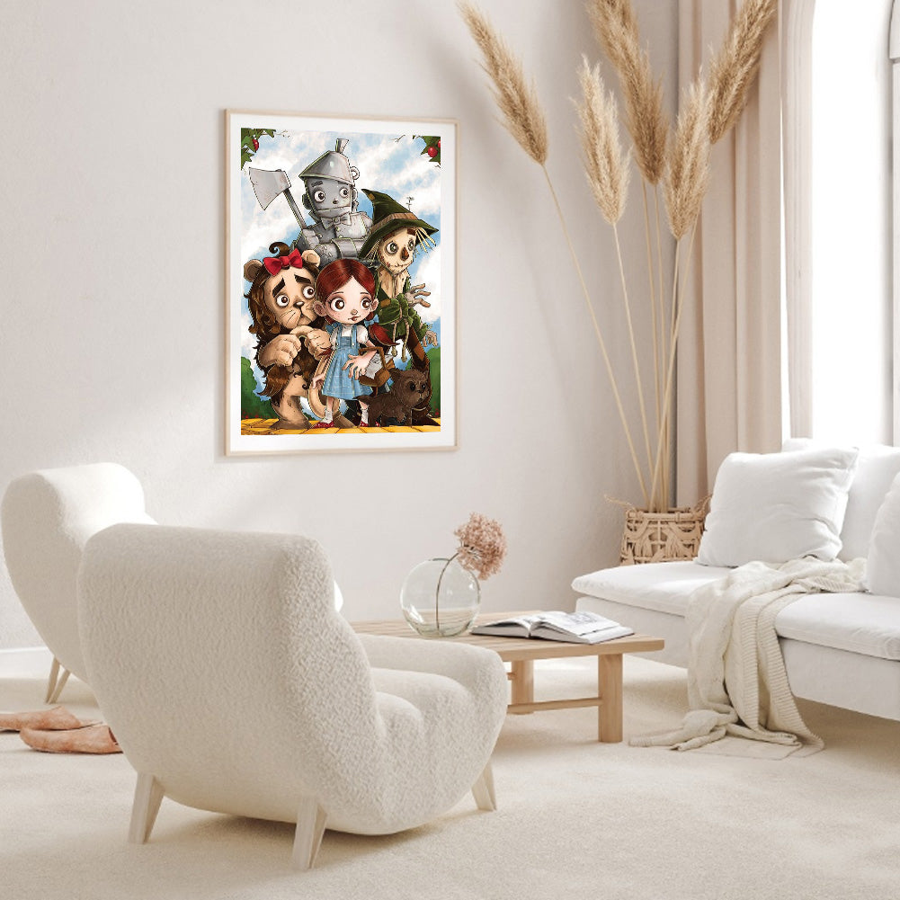 Fairy Tale - Full Round Drill Diamond Painting 30*45CM