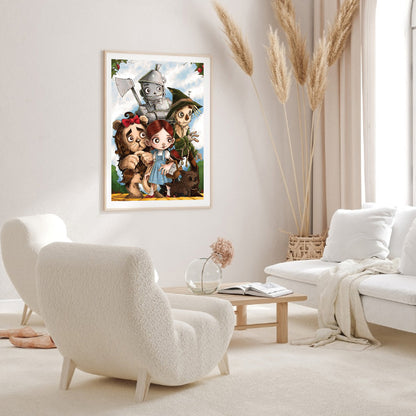 Fairy Tale - Full Round Drill Diamond Painting 30*45CM