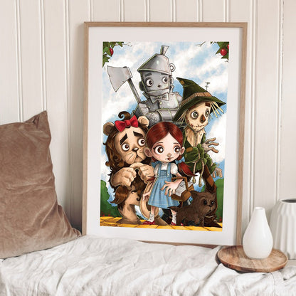 Fairy Tale - Full Round Drill Diamond Painting 30*45CM