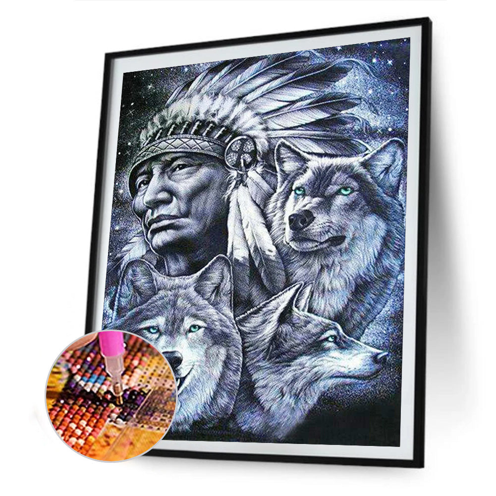 Animal Nation - Full Round Drill Diamond Painting 50*60CM