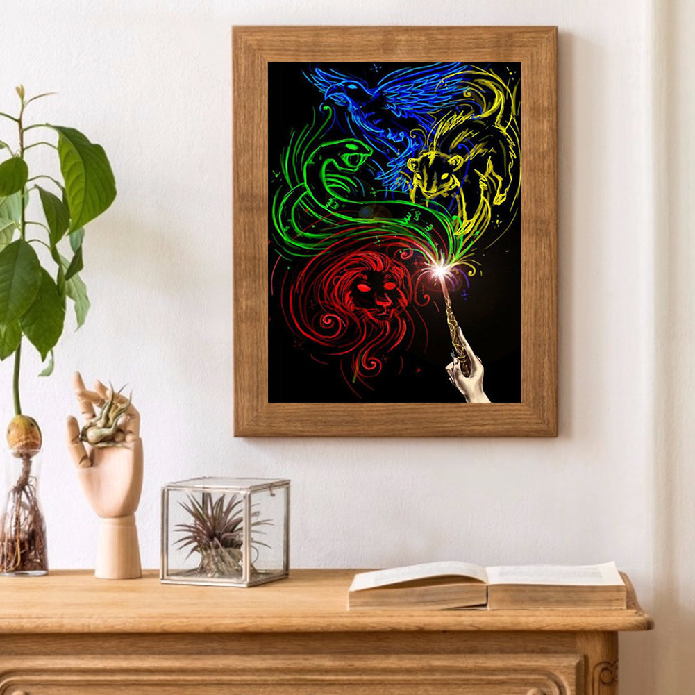 Animal - Full Round Drill Diamond Painting 30*40CM