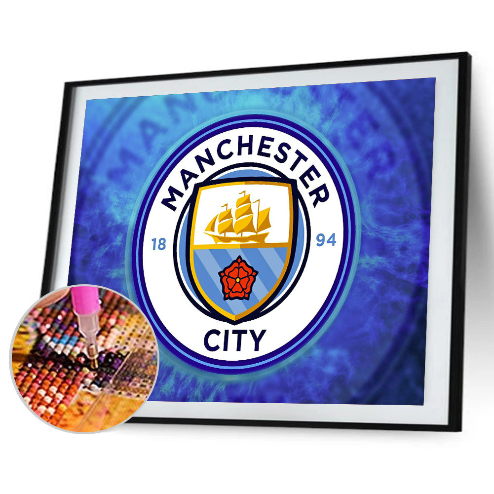 Team Emblem - Full Round Drill Diamond Painting 40*30CM