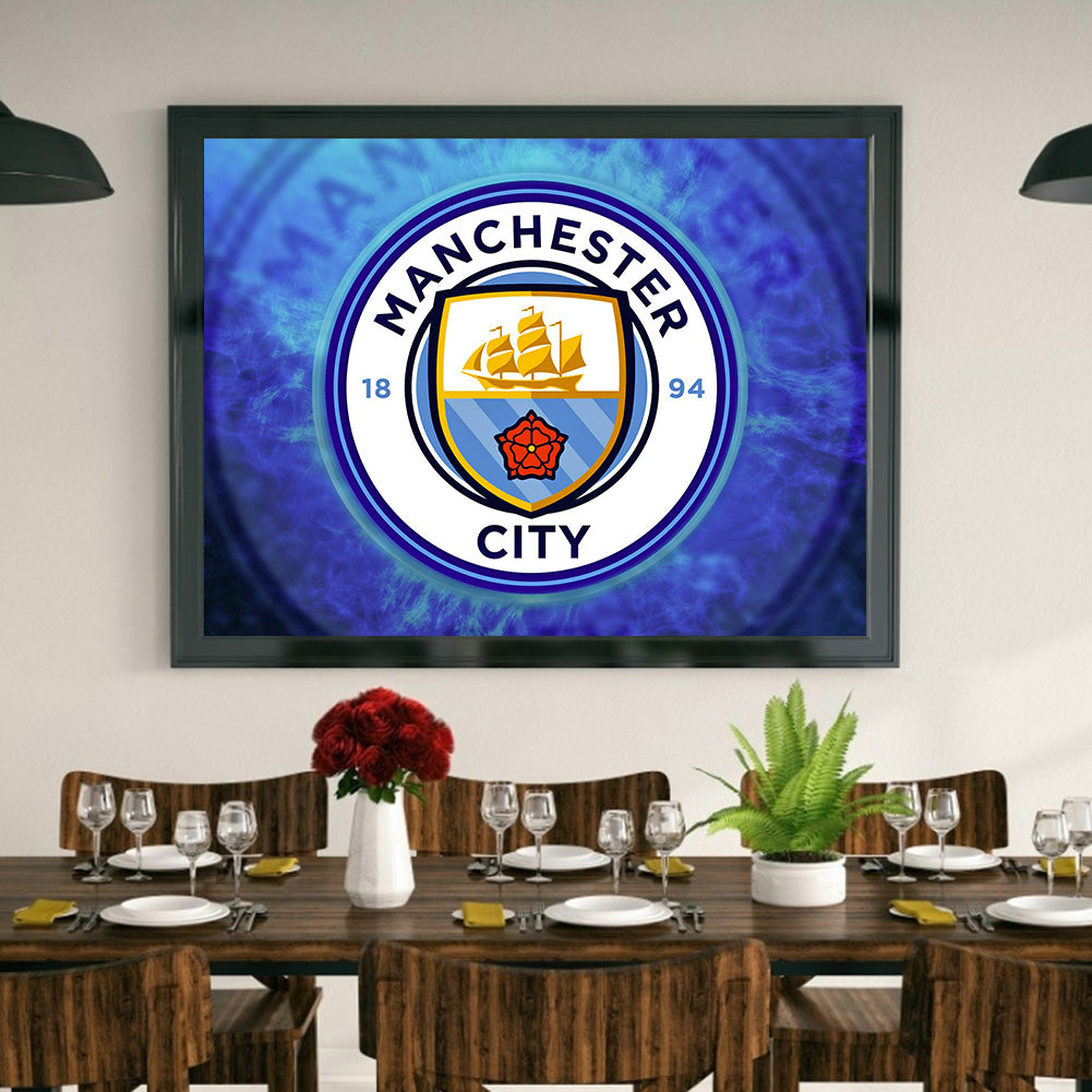 Team Emblem - Full Round Drill Diamond Painting 40*30CM