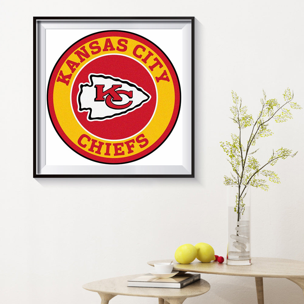 Team Emblem - Full Round Drill Diamond Painting 40*40CM