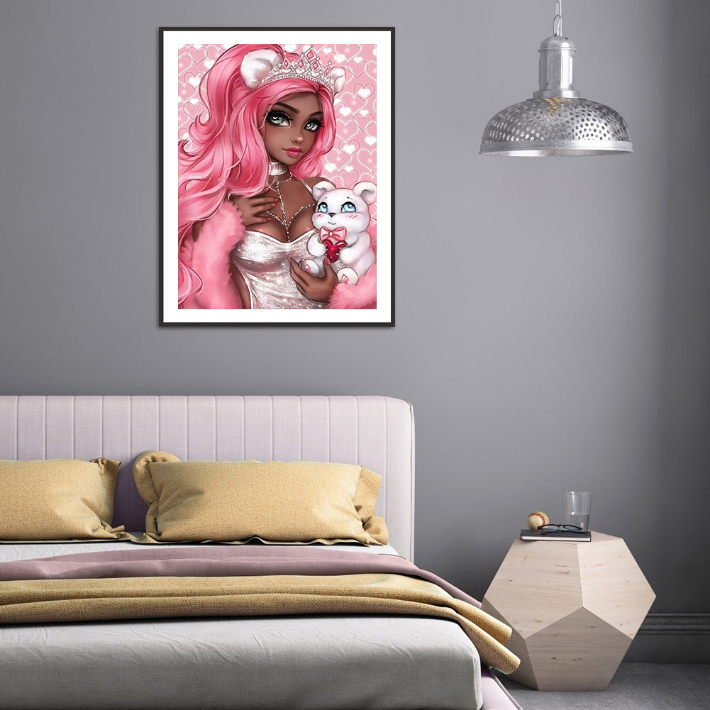 Princess - Full Round Drill Diamond Painting 30*40CM