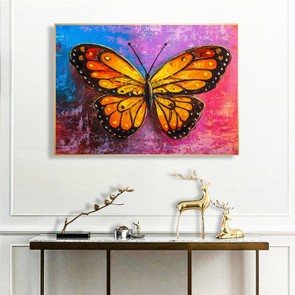 Color Butterfly - Full Square Drill Diamond Painting 40*30CM