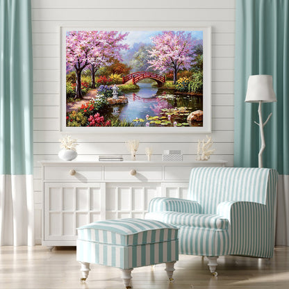 Pleasant Village - Full Square Drill Diamond Painting 40*30CM