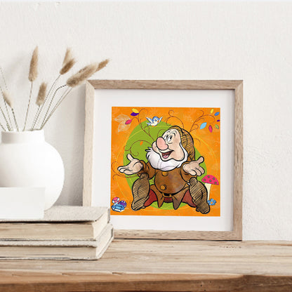 Seven Gnomes - Full Round Drill Diamond Painting 40*40CM