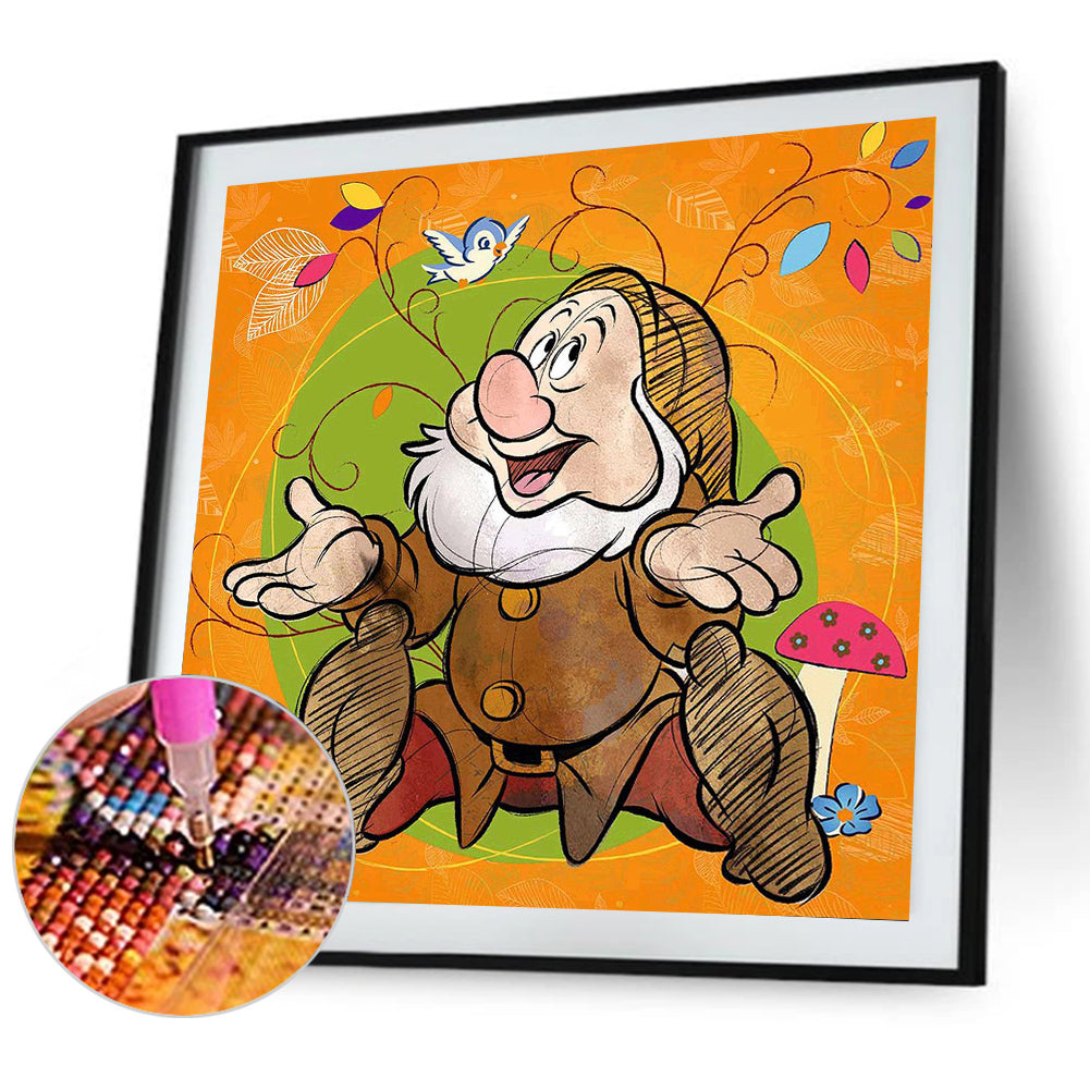 Seven Gnomes - Full Round Drill Diamond Painting 40*40CM