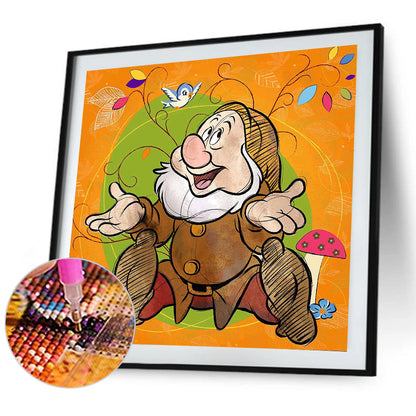Seven Gnomes - Full Round Drill Diamond Painting 40*40CM