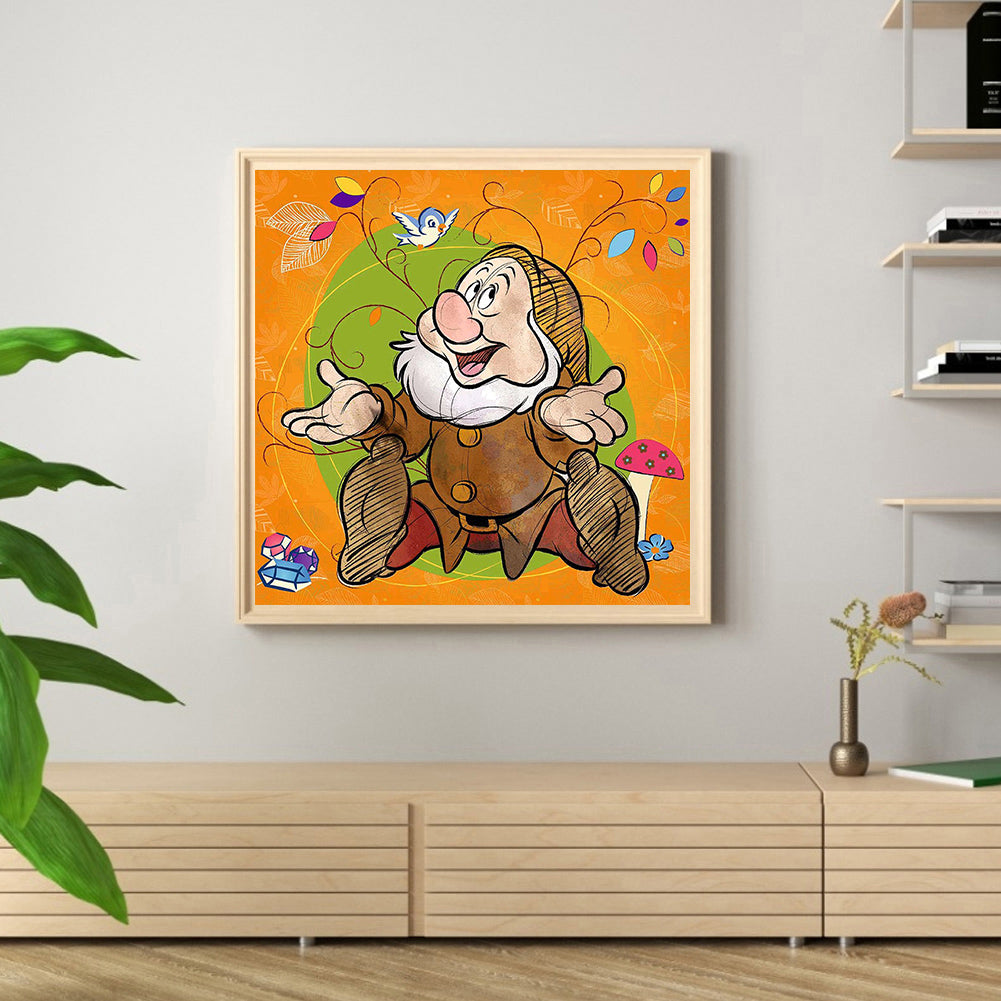 Seven Gnomes - Full Round Drill Diamond Painting 40*40CM