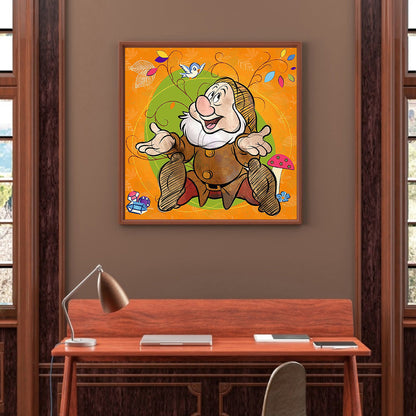 Seven Gnomes - Full Round Drill Diamond Painting 40*40CM