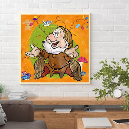 Seven Gnomes - Full Round Drill Diamond Painting 40*40CM