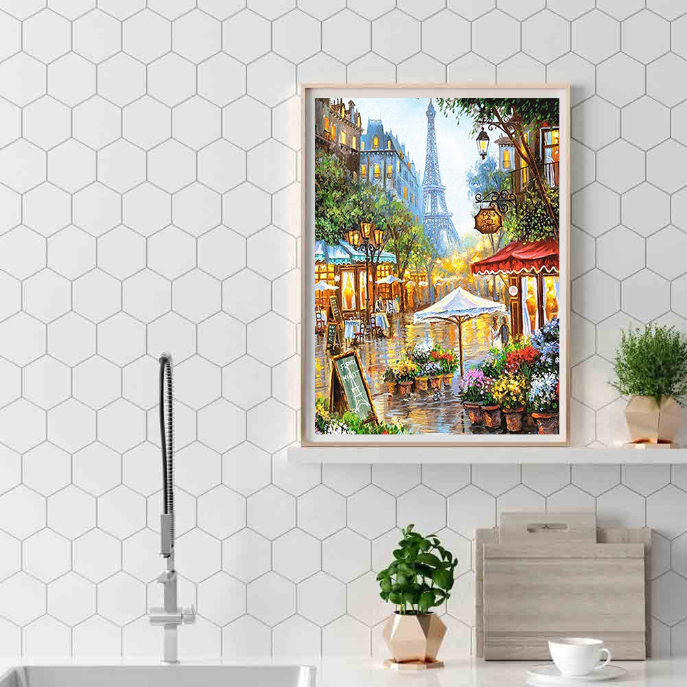 Natural Scenery - Full Round Drill Diamond Painting 30*40CM