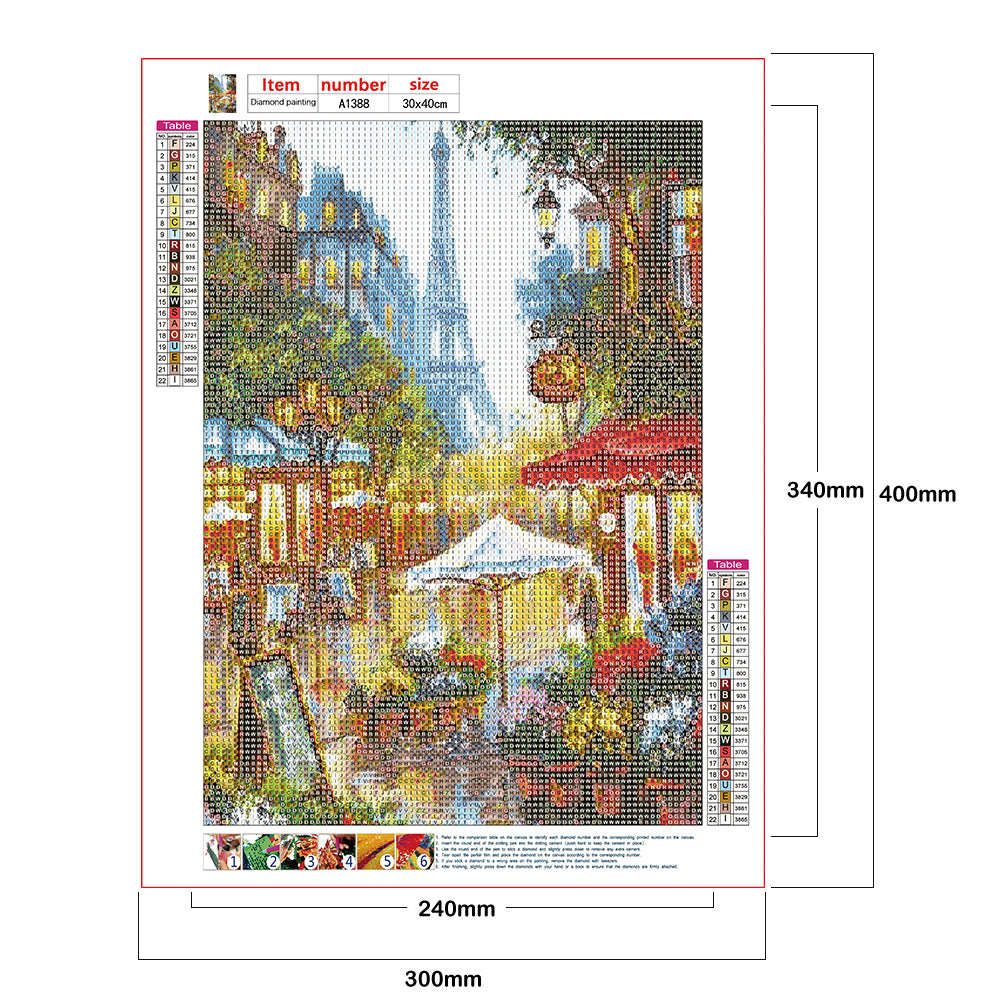 Natural Scenery - Full Round Drill Diamond Painting 30*40CM