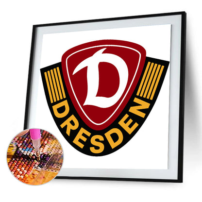 Badge - Full Round Drill Diamond Painting 40*40CM
