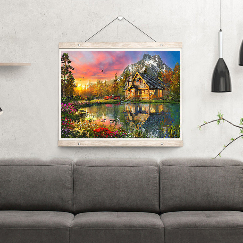River House - Full Round Drill Diamond Painting 40*30CM