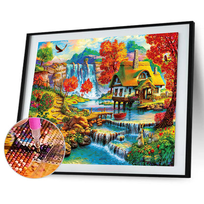 River House - Full Round Drill Diamond Painting 40*30CM