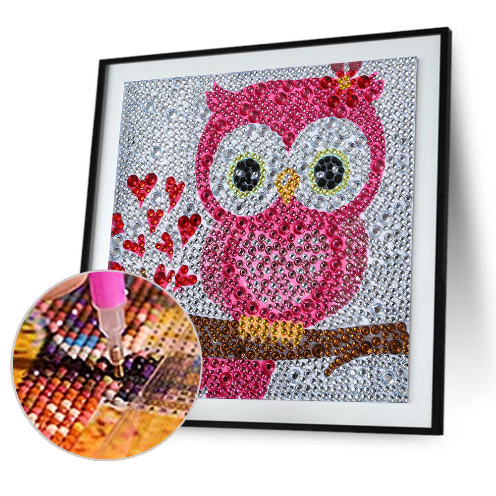 Animal - Special Shaped Drill Diamond Painting 15*15CM