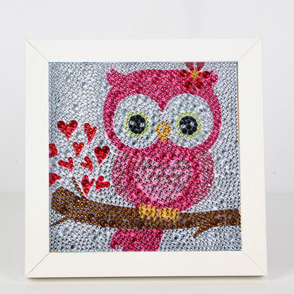 Animal - Special Shaped Drill Diamond Painting 15*15CM
