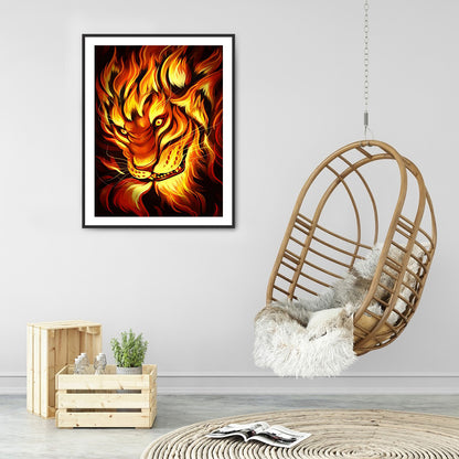 Tiger - Full Square Drill Diamond Painting 50*60CM