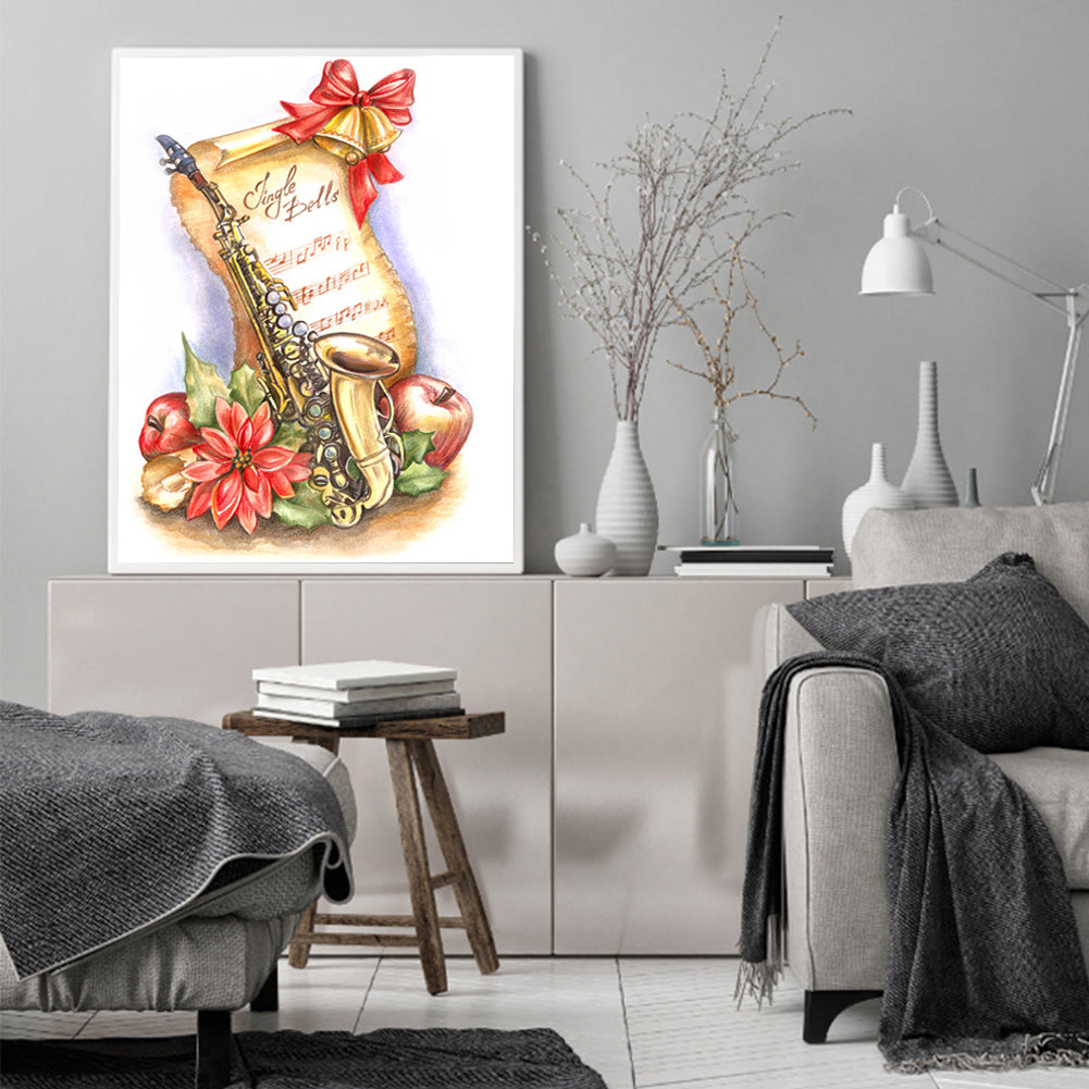 Musical Instrument - Full Round Drill Diamond Painting 40*50CM