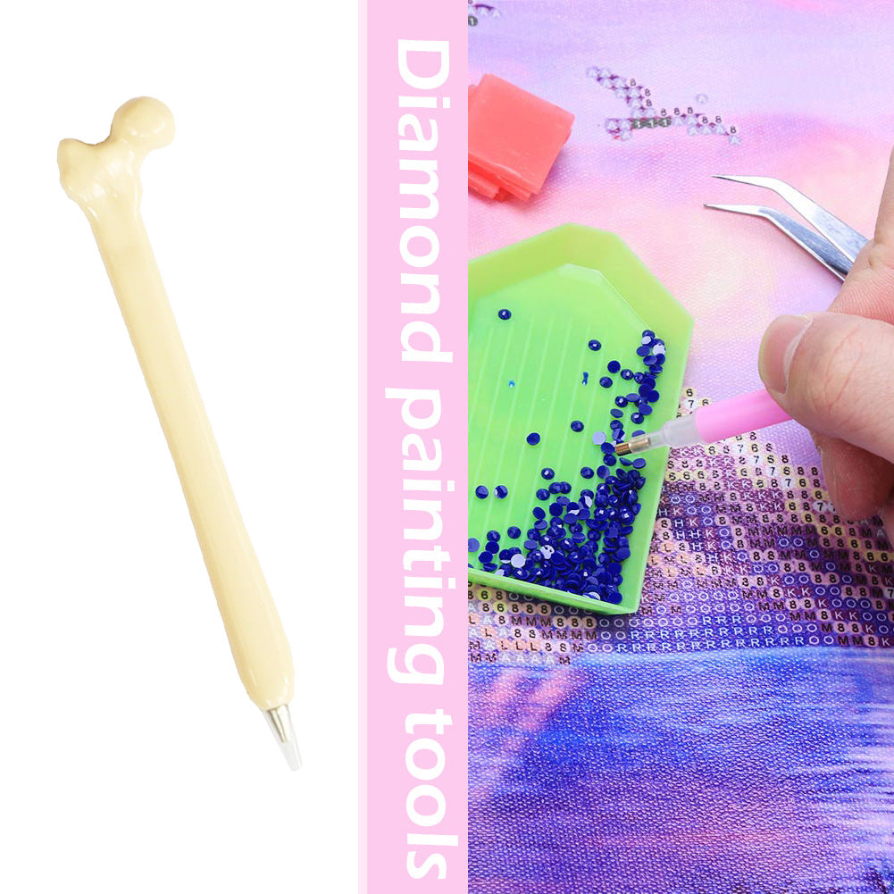 Bone Shape Diamond Painting Pen Round/Square Tip Point Drills Pens DIY Tool