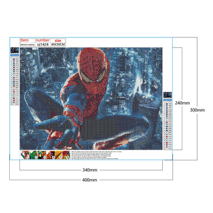 Man - Full Round Drill Diamond Painting 40*30CM