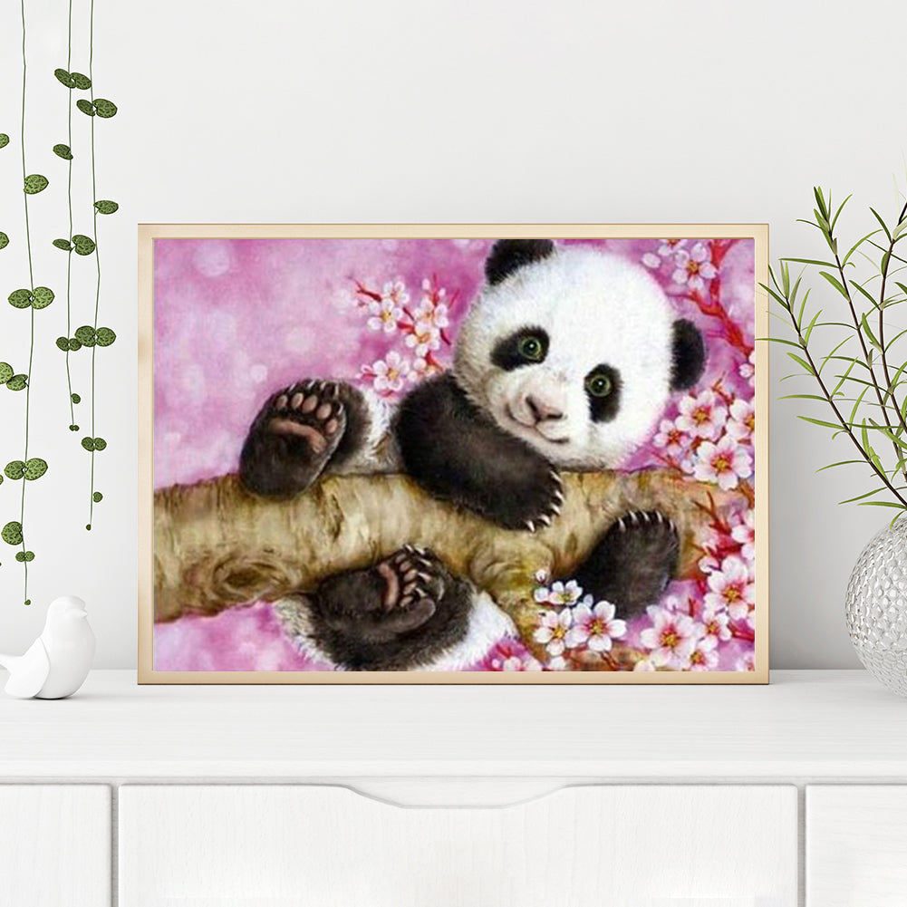 Panda - Full Round Drill Diamond Painting 40*30CM